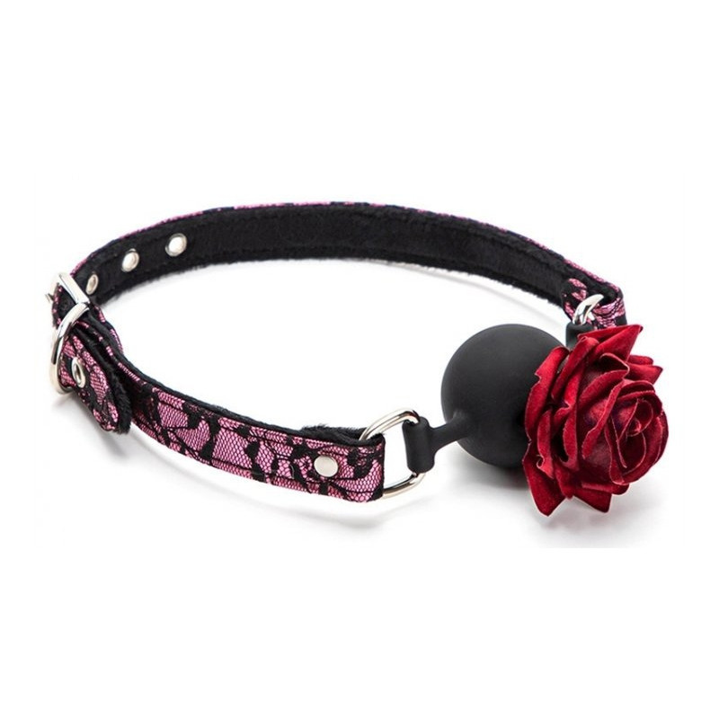 Generique Baillon Boule avec Rose Bud Gag Rose